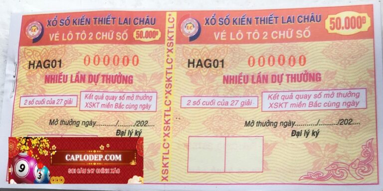 Xổ Số Kiến Thiết Lai Châu