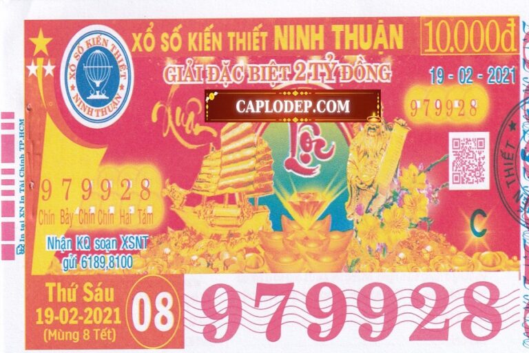 Xổ Số Kiến Thiết Ninh Thuận