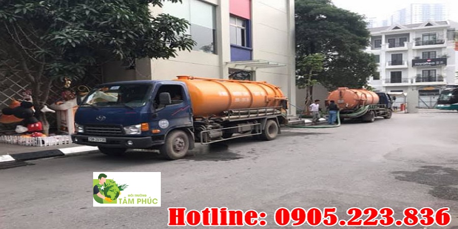 Hút bể phốt tại Vĩnh Phúc